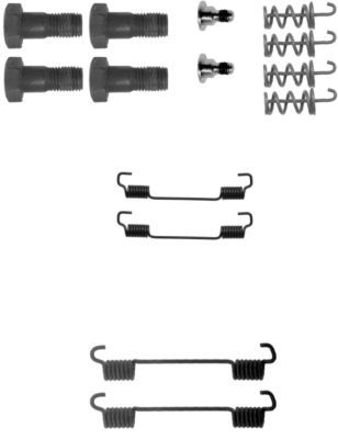 HELLA PAGID Комплектующие, стояночная тормозная система 8DZ 355 201-741